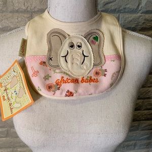 Cute Elephant Bib - NWT